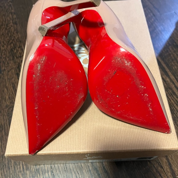 Christian Louboutin Patent Leather Pigalle Nude 38 - Picture 5 of 5